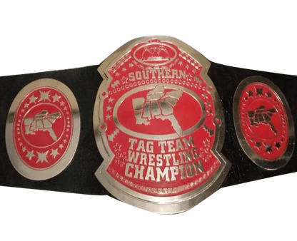 AWA Southern Tag Team Wrestling Championship Title Belt - WWF Belt