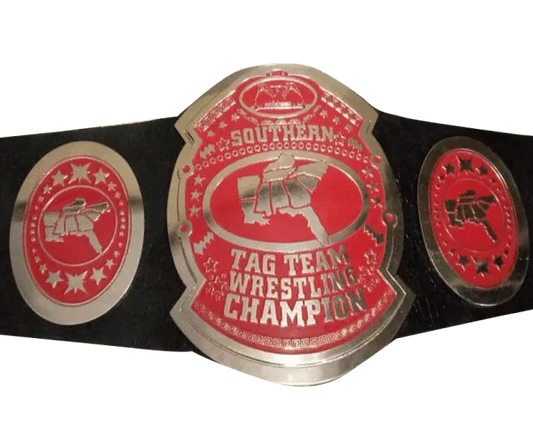 AWA Southern Tag Team Wrestling Championship Title Belt - WWF Belt
