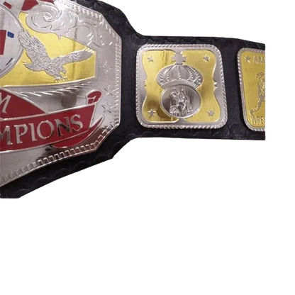 AWA World Tag Team Replica Title Replica Belt - WWF Belt