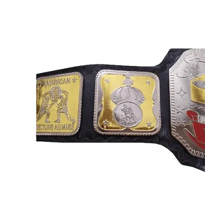 AWA World Tag Team Replica Title Replica Belt - WWF Belt