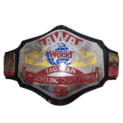 AWA World Tag Team Replica Title Replica Belt - WWF Belt
