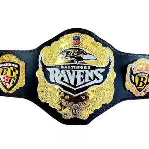 Baltimore Ravens Super Bowl Championship Belt - WWF Belt