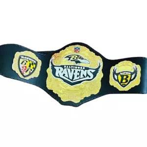 Baltimore Ravens Super Bowl Championship Belt - WWF Belt