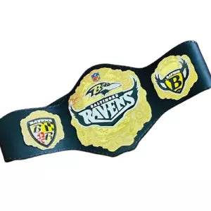 Baltimore Ravens Super Bowl Championship Belt - WWF Belt