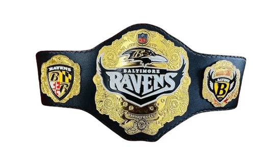 Baltimore Ravens Super Bowl Championship Belt - WWF Belt