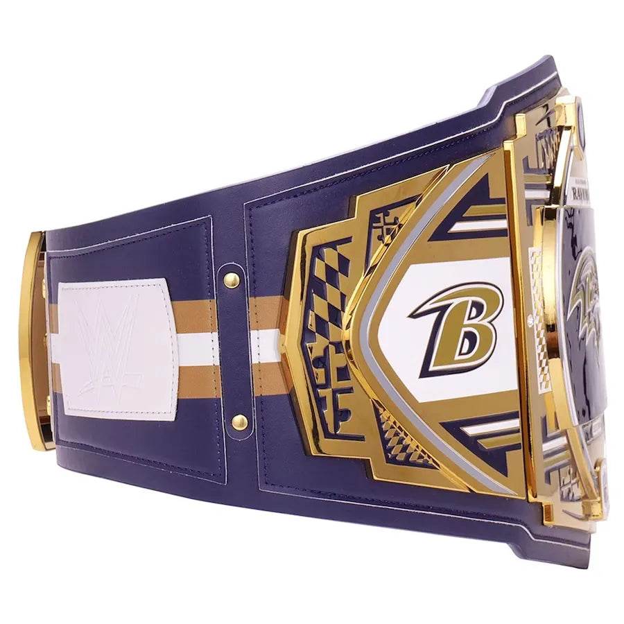 Baltimore Ravens WWE Legacy Title Belt - WWF Belt