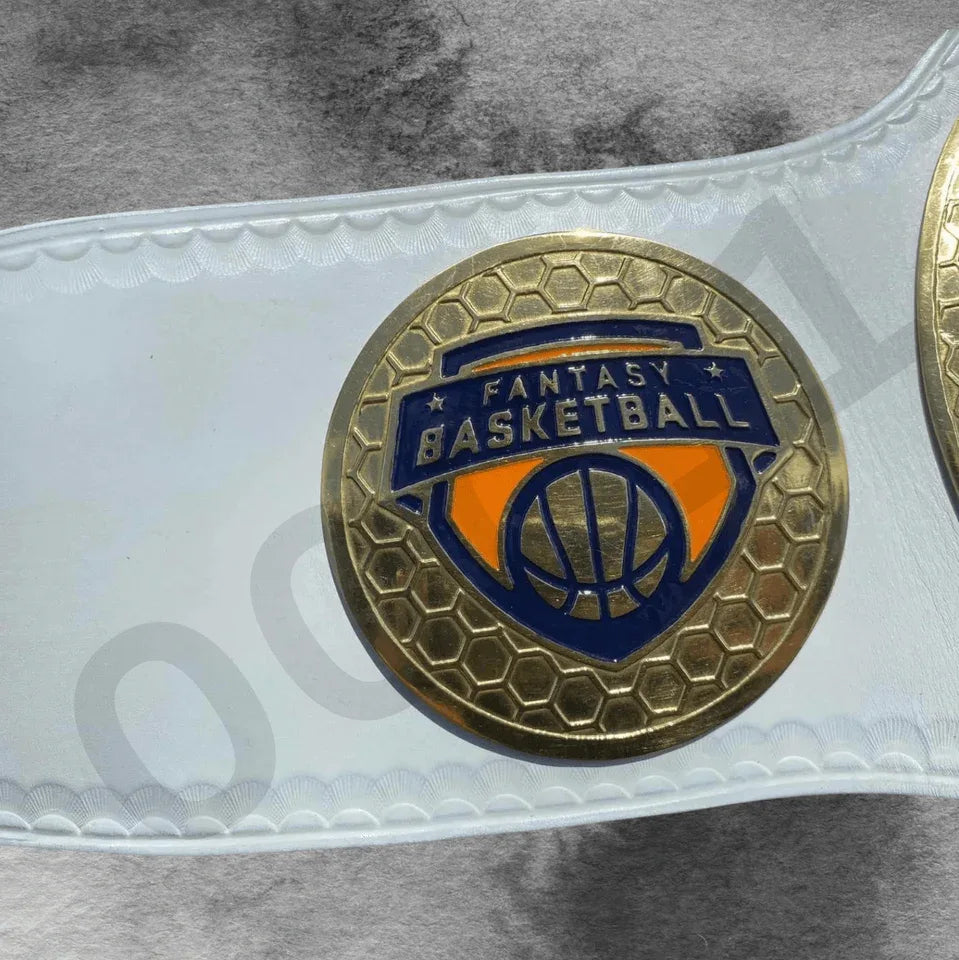 Basketball Championship Belt ESPN Fantasy Champions Title Adult Size - WWF Belt