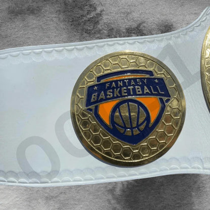 Basketball Championship Belt ESPN Fantasy Champions Title Adult Size - WWF Belt