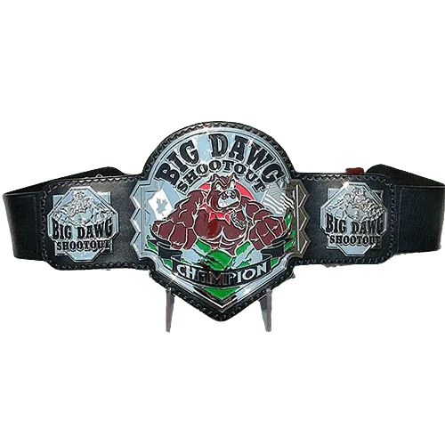 Big Dawg Shoot Out Championship Belt - WWF Belt