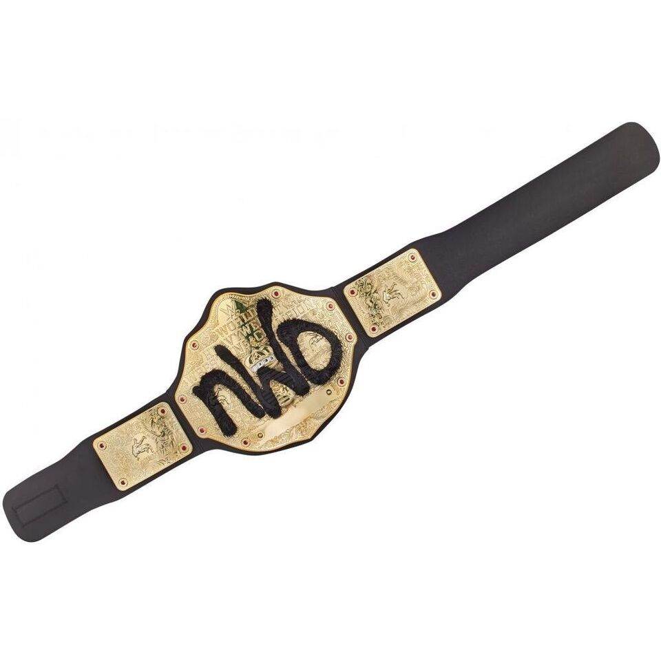 Big Gold New World Order Wrestling Championship Replica Belt - WWF Belt