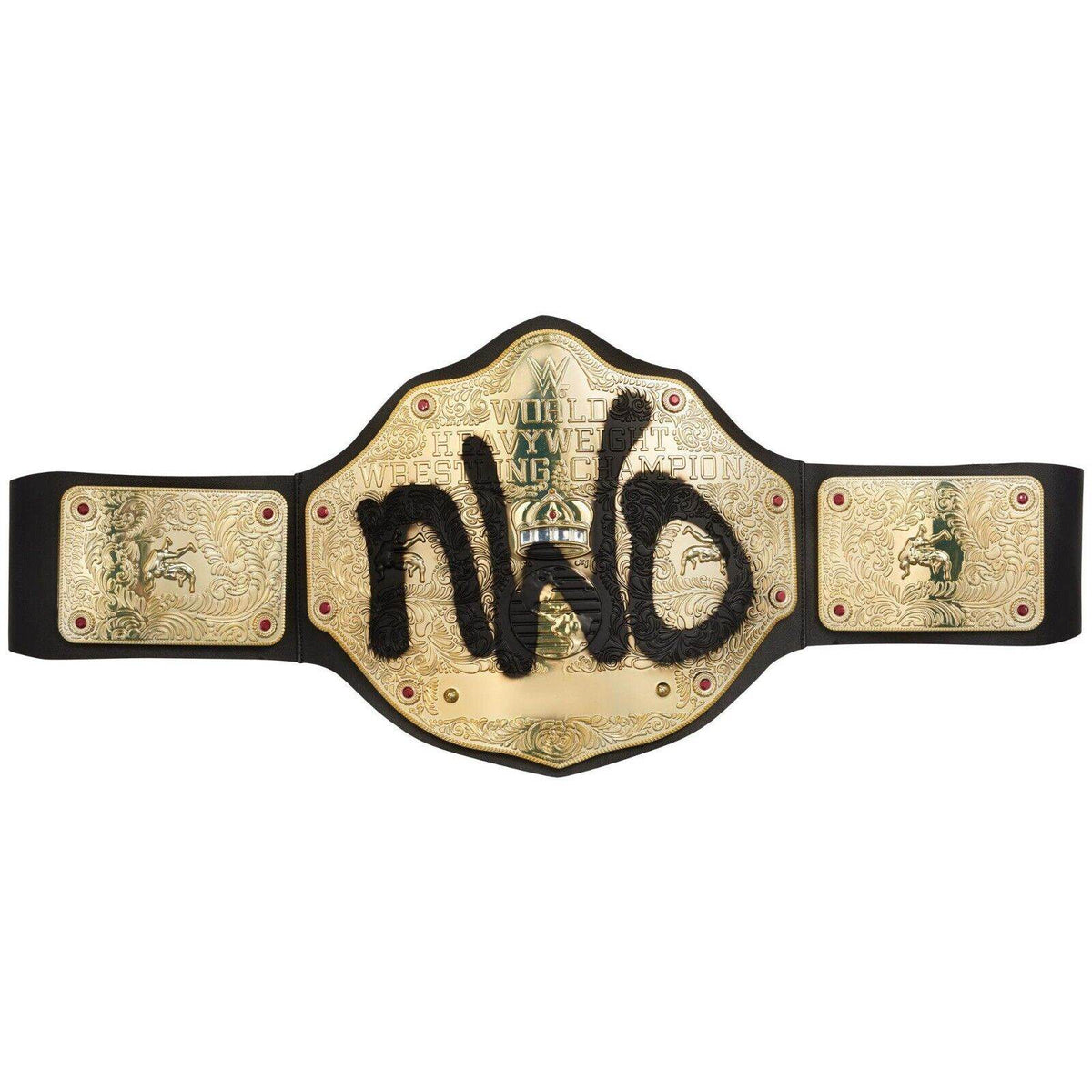 Big Gold New World Order Wrestling Championship Replica Belt - WWF Belt