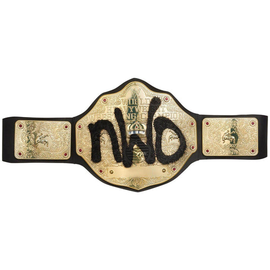 Big Gold New World Order Wrestling Championship Replica Belt - WWF Belt