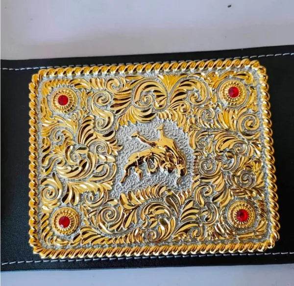 Big Gold World Die Cast Dual Plated Heavyweight Championship Belt - WWF Belt
