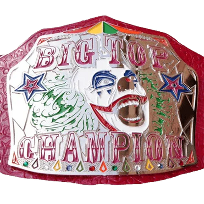 Big Top the Evil Clown Championship Adult Size belt - WWF Belt