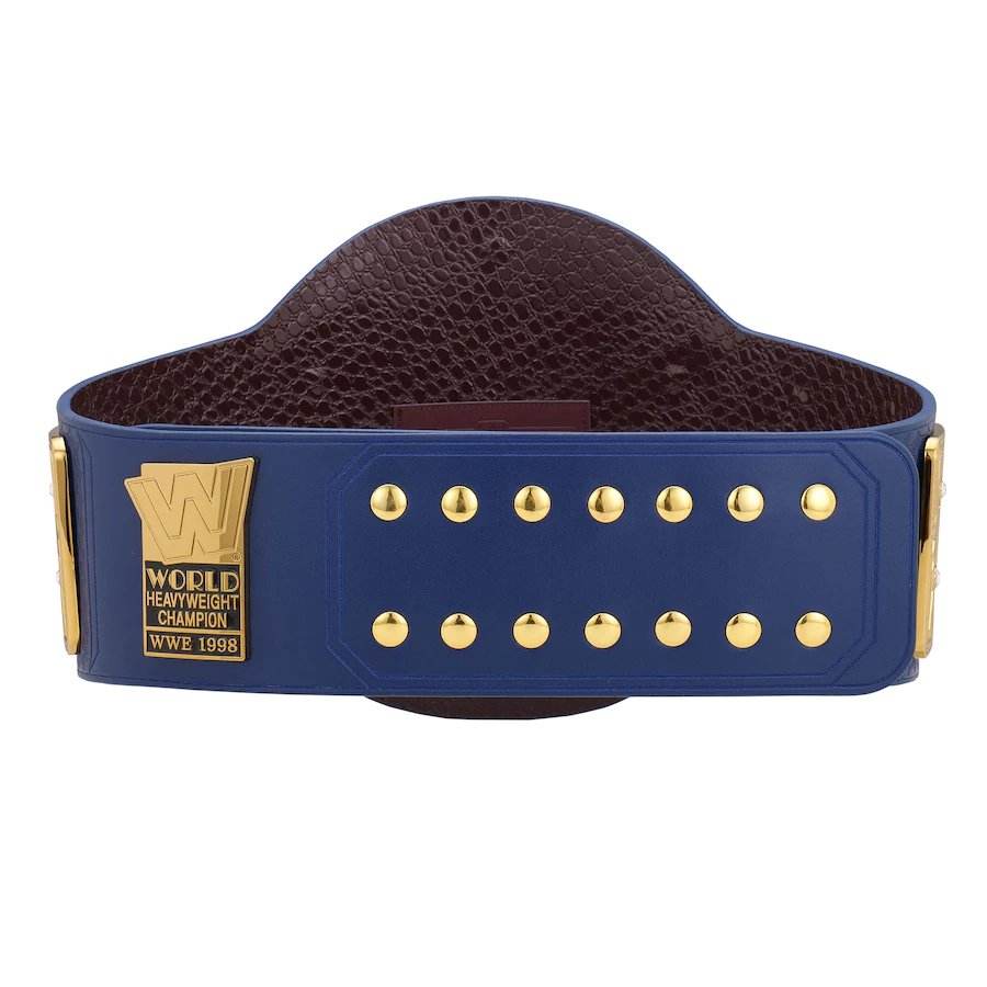 Blue WWE Big Eagle Championship Replica Title Belt - WWF Belt
