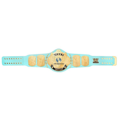 Blue WWE Winged Eagle Championship Replica Title Belt - WWF Belt