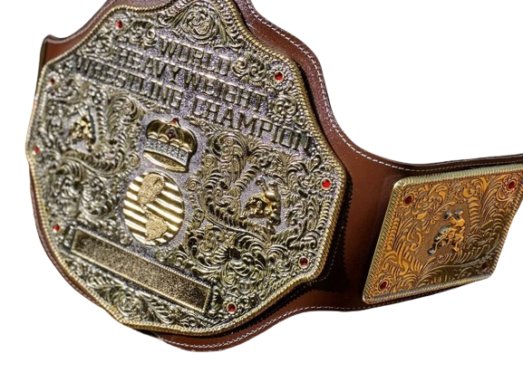 WWE World Heavyweight Big Gold Die Cast Championship Title Belt Replica