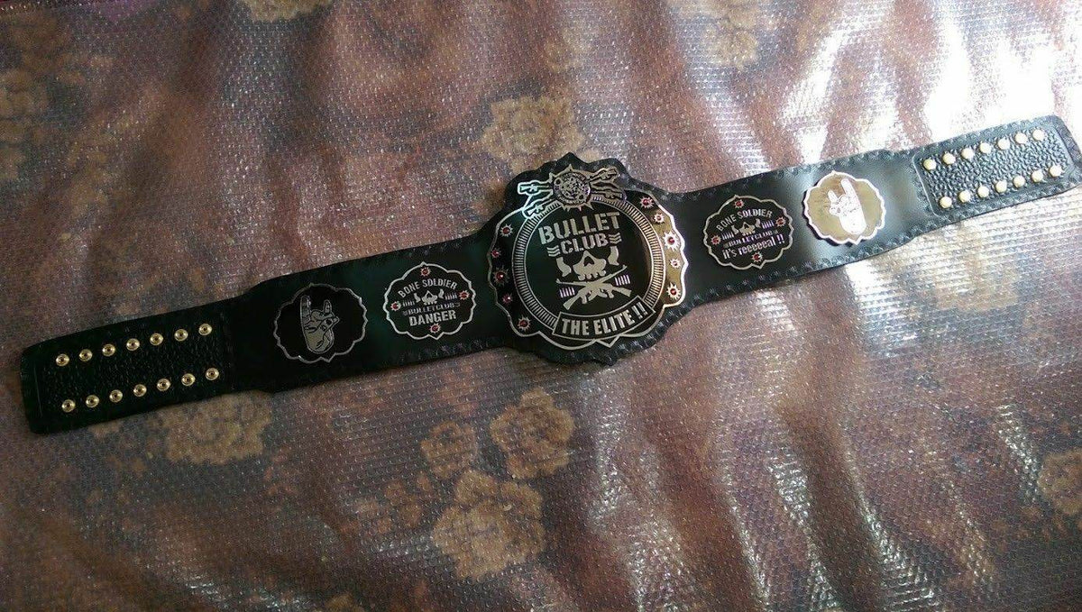 Bullet Club Wrestling Championship Title Belt - WWF Belt