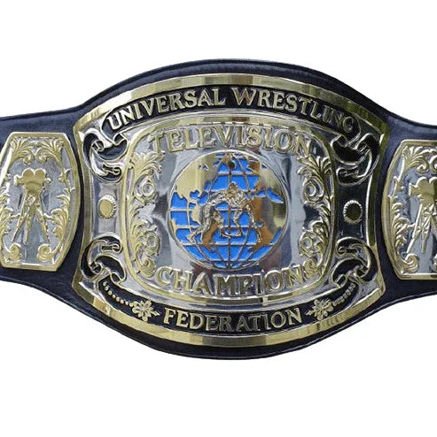Buzz Sawyer UWF Television Wrestling Championship Belt - WWF Belt