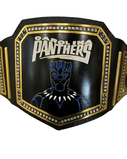 Carolina Panthers NFL Championship Title Belt - WWF Belt