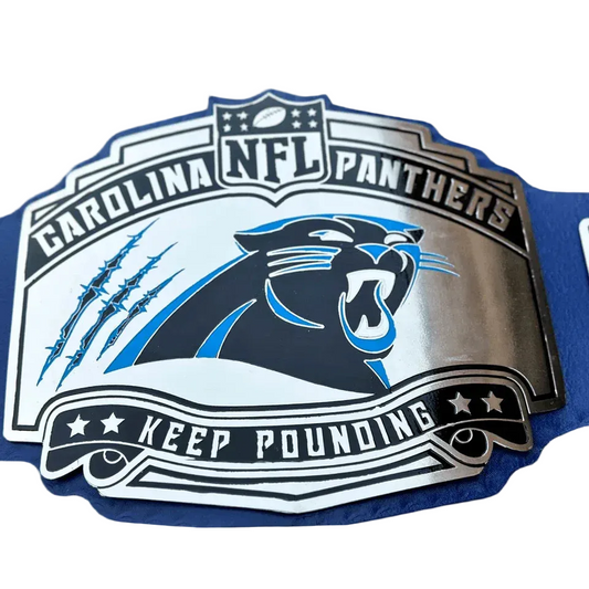 Carolina Panthers NFL Super Bowl Adult Championship Replica Belt - WWF Belt