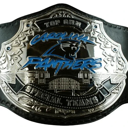 Carolina Panthers Top Gun Championship Belt - WWF Belt