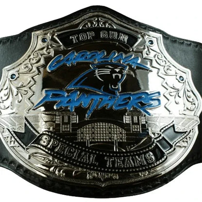 Carolina Panthers Top Gun Championship Belt - WWF Belt