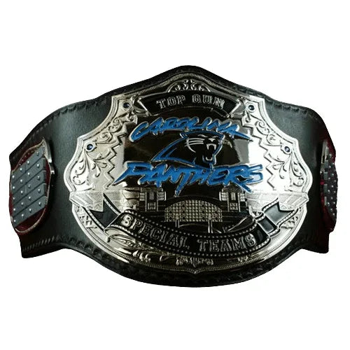 Carolina Panthers Top Gun Championship Belt - WWF Belt