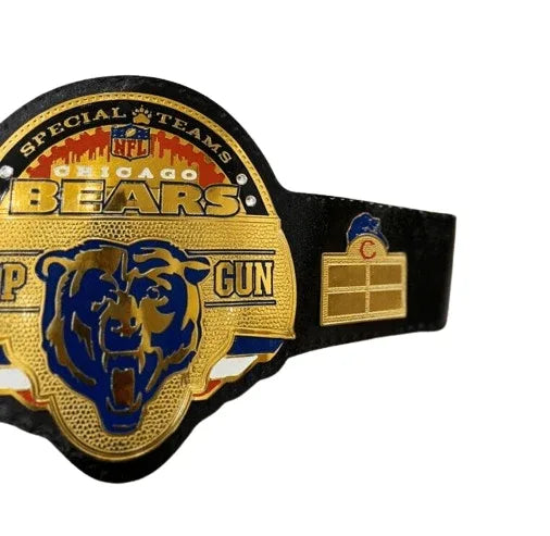 Chicago Bears NFL Championship Title Belt - WWF Belt