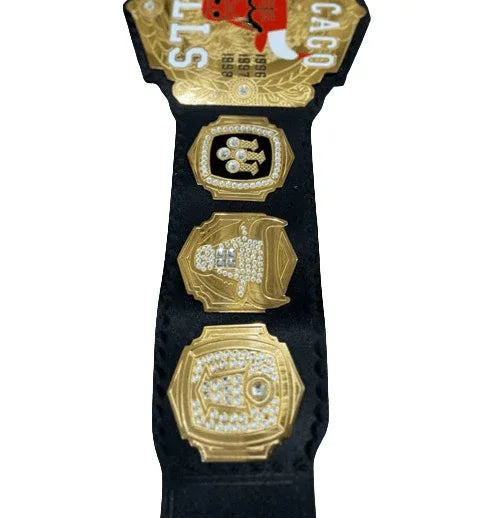 Chicago Bulls Basket Ball Championship Belt Adult Size 2mm Brass - WWF Belt