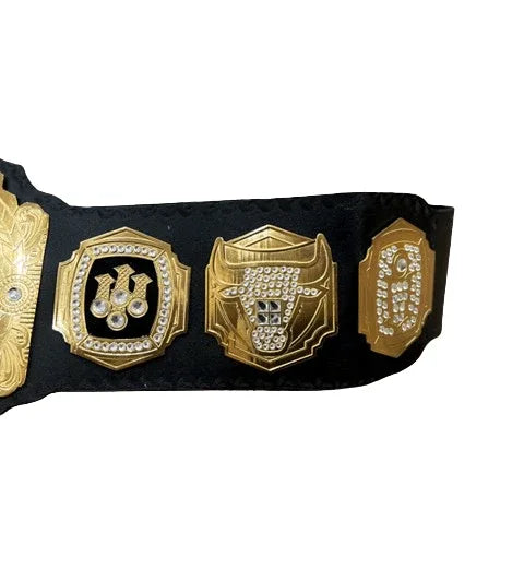 Chicago Bulls Basket Ball Championship Belt Adult Size 2mm Brass - WWF Belt
