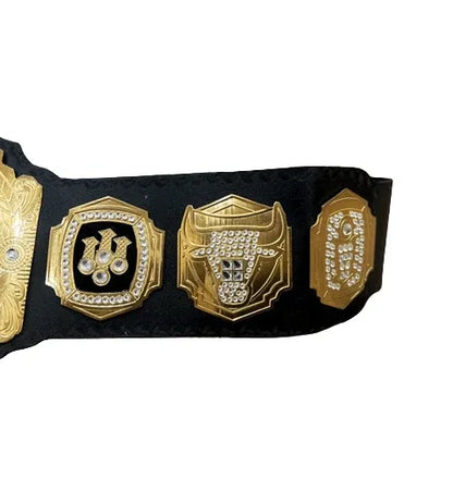 Chicago Bulls Basket Ball Championship Belt Adult Size 2mm Brass - WWF Belt