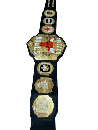 Chicago Bulls Basket Ball Championship Belt Adult Size 2mm Brass