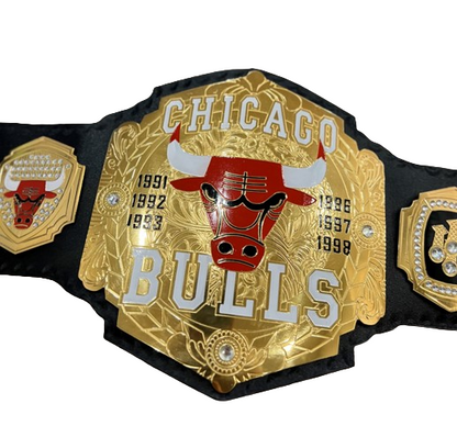 Chicago Bulls Basket Ball Championship Belt Adult Size 2mm Brass