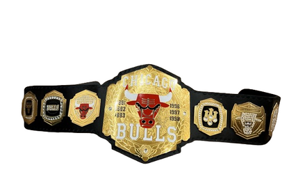 Chicago Bulls Basket Ball Championship Belt Adult Size 2mm Brass