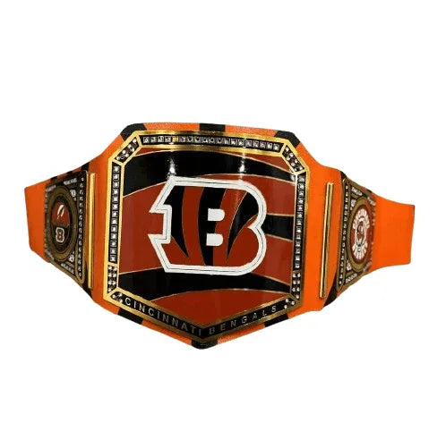 Cincinnati Bengals NFL Super Bowl Football Championship Belt - WWF Belt