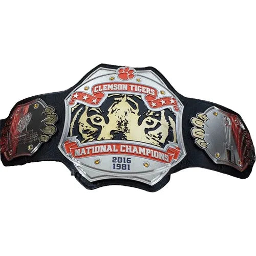 Clemson Tigers National Champions Belt - WWF Belt