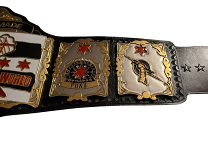 CM Punk Chicago Made Best In The World Championship Belt