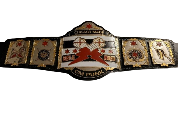 CM Punk Chicago Made Best In The World Championship Belt