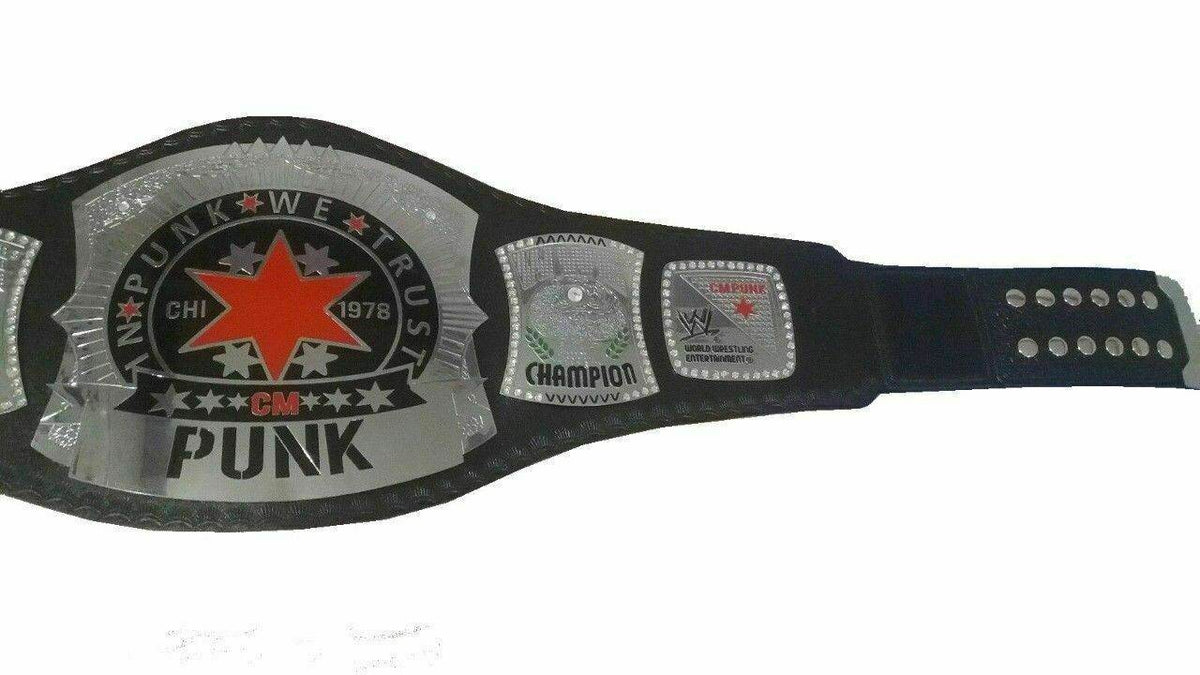 CM Punk Heavyweight Wrestling Championship Belt Adult Size - WWF Belt