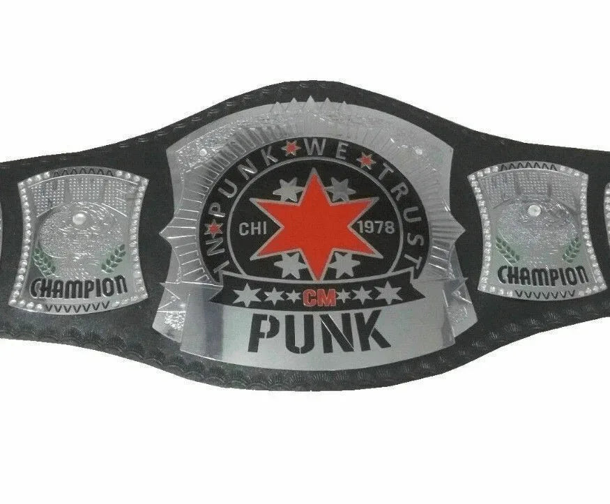 CM Punk Heavyweight Wrestling Championship Belt Adult Size - WWF Belt