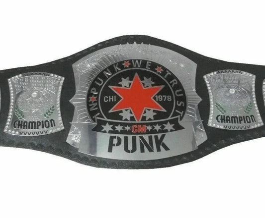 CM Punk Heavyweight Wrestling Championship Belt Adult Size - WWF Belt