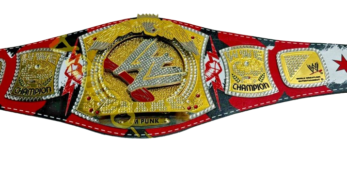 WWE CM Punk Spinner Wrestling Heavyweight Championship Replica Title Belt