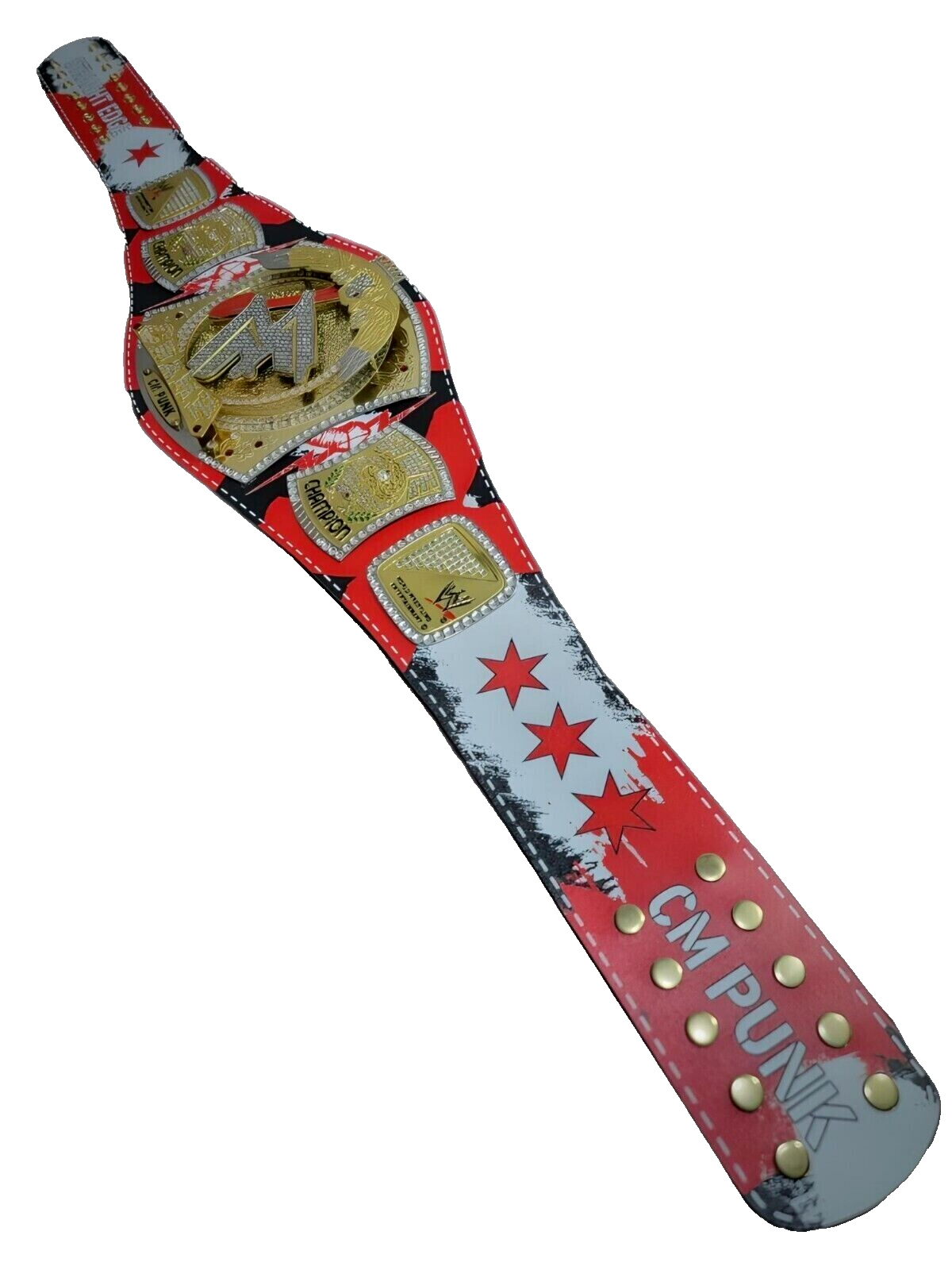 WWE CM Punk Spinner Championship Title Belt