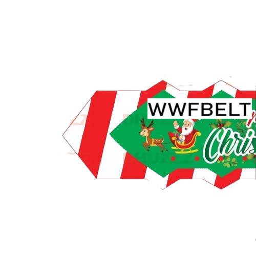 Custom WWE Happy Christmas Champion Replica Title Belt - WWF Belt