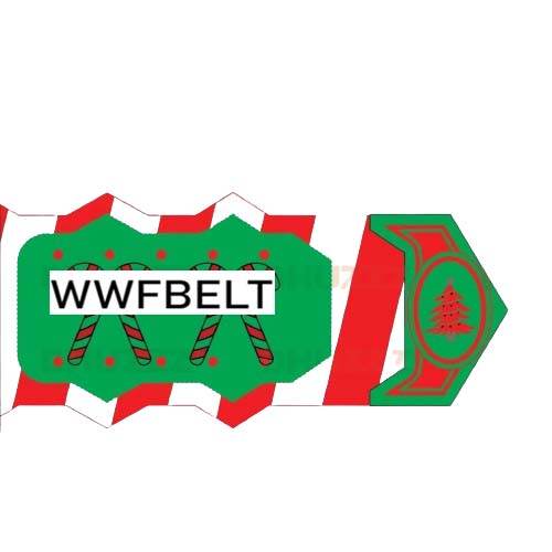 Custom WWE Happy Christmas Champion Replica Title Belt - WWF Belt