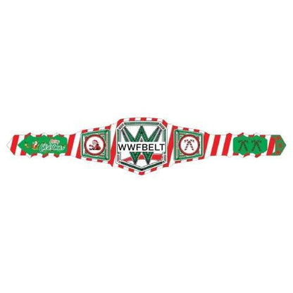 Custom WWE Happy Christmas Champion Replica Title Belt - WWF Belt