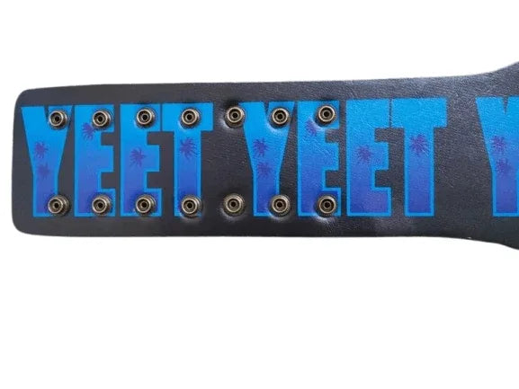 Custom YEET Jey Uso Championship Title Belt - WWF Belt