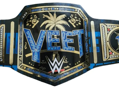 Custom YEET Jey Uso Championship Title Belt - WWF Belt