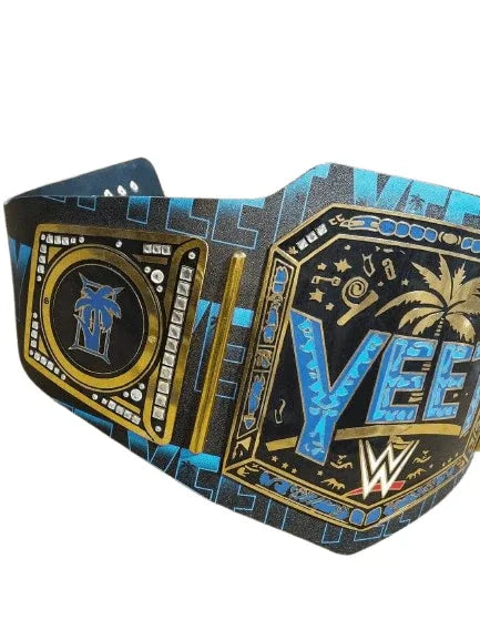 Custom YEET Jey Uso Championship Title Belt - WWF Belt